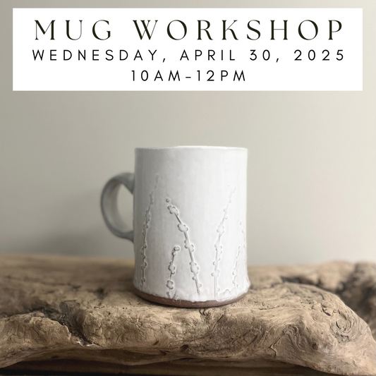 Handbuilding - Mug Workshop